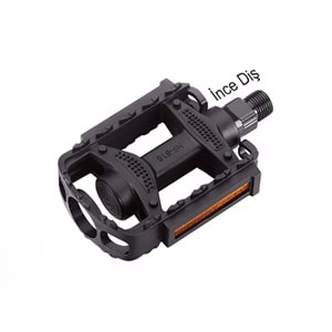 Pedal - 20, Plastik, İnce Diş, Bilyasız, HF-818