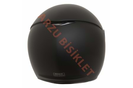 MONERO BEON YARIM KASK SİYAH XL BEDEN