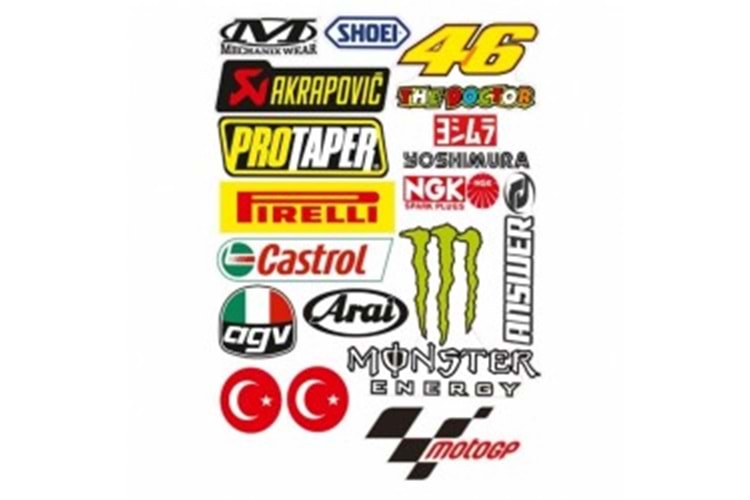 A4 STİCKER 46 KARIŞIK