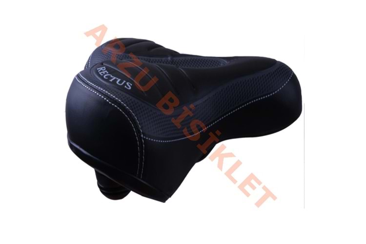 CITY BİKE SELE ELASTOMER YAYLI SİYAH [250 X 200] RECTUS