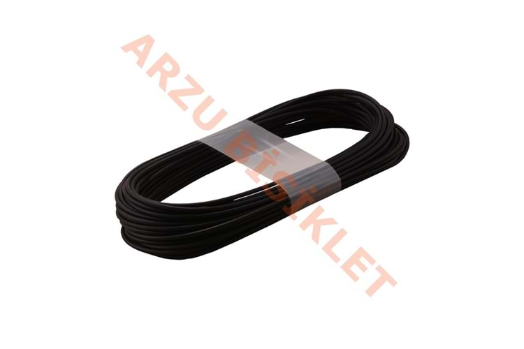 METRE DIŞ KABLO SİYAH 5 MM 2P [TEFLONLU] [1 Rulo=25 mt]