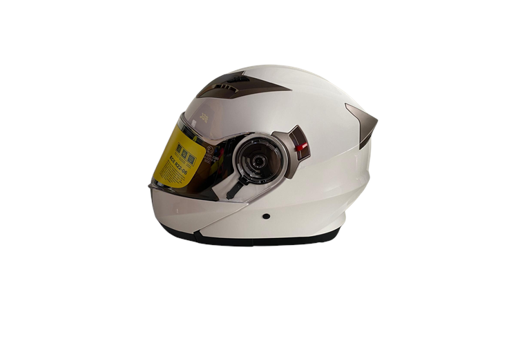 BGC KASK ÇENE AÇILIR MODEL BEYAZ