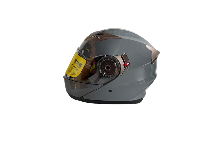 BGC KASK ÇENE AÇILIR MODEL NARDO GRİ