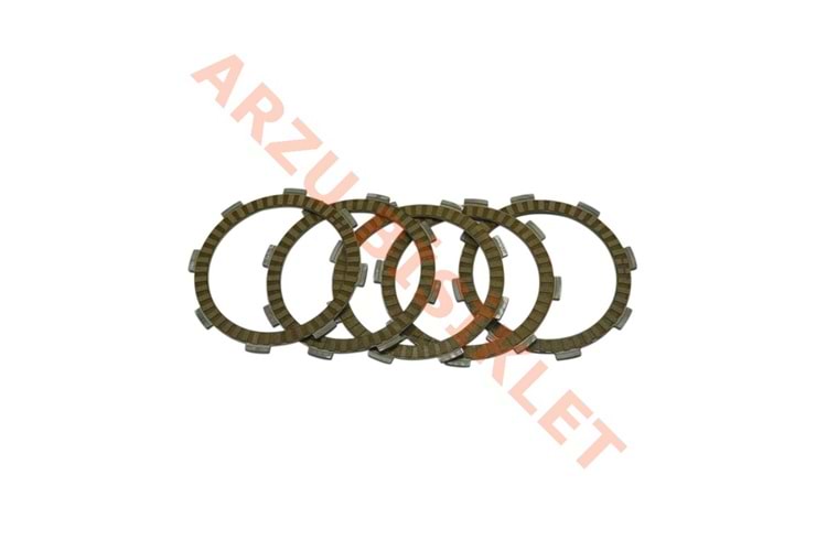 DEBRİYAJ BALATASI [5'Lİ SET] - TVS RAIDER 125 [ORİJİNAL]-[M7321890]