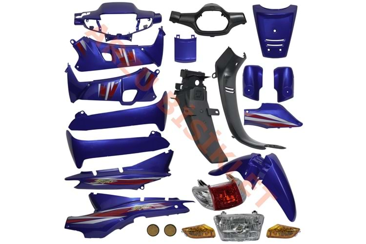 LIFAN KAPORTA SET [MAVİ] [FAR+STOP DAHİL] CUB