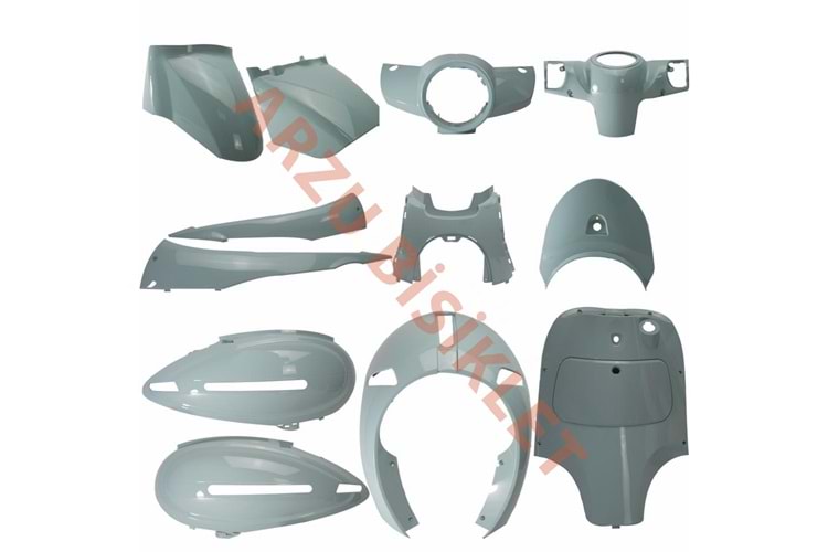 MONERO ARORA CAPPUCİNO KAPORTA SETİ MAVİ