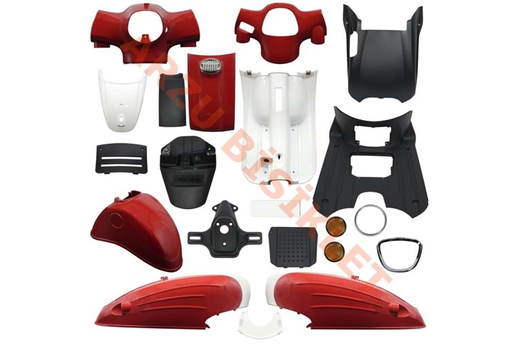 KAPORTA SET [KIRMIZI] - MONDIAL TURİSMO