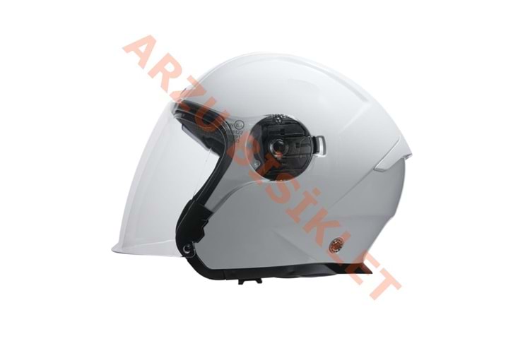 BEON- ÇENESİZ VİZÖRLÜ YAZLIK KASK [B203] [BEYAZ] [XL]