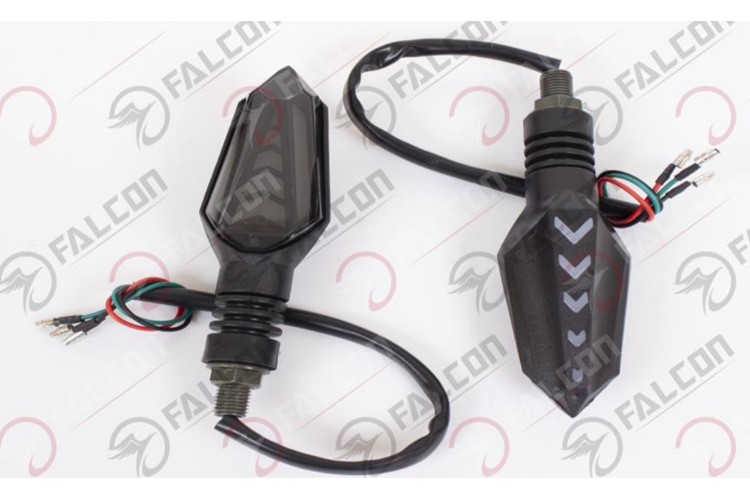 LED SİNYAL OK DESEN (SARI) KAYAR LEDLİ