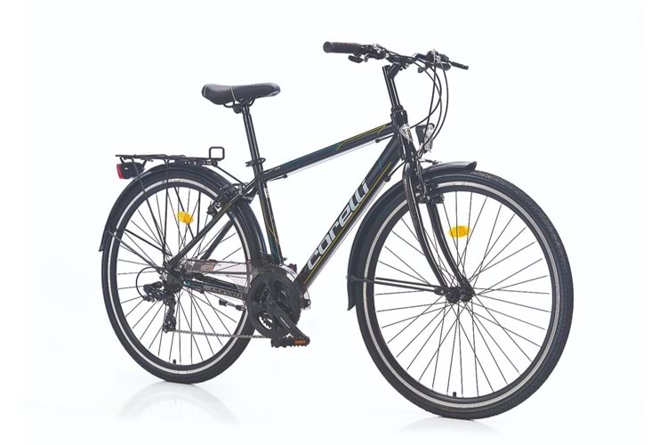 CORELLİ NUPTSE 28 JANT ERKEK BİSİKLETİ (SİYAH)