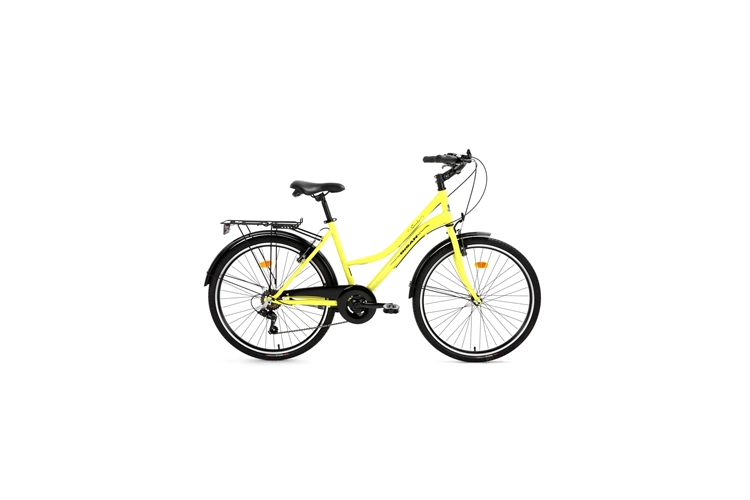 BİSAN SMİLE BAYAN 26 JANT V FREN BİSİKLET (SARI)