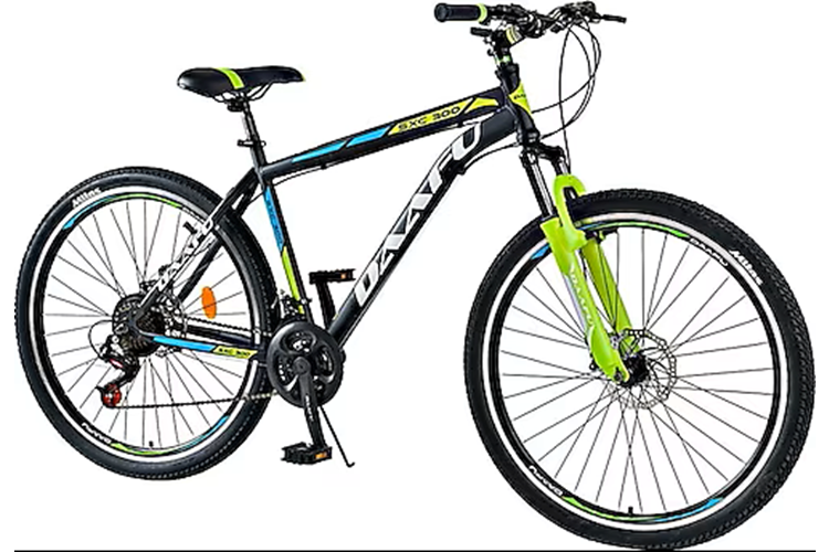 DAAFU SXC 300 27.5 JANT HD FREN BİSİKLET (SİYAH - YEŞİL)