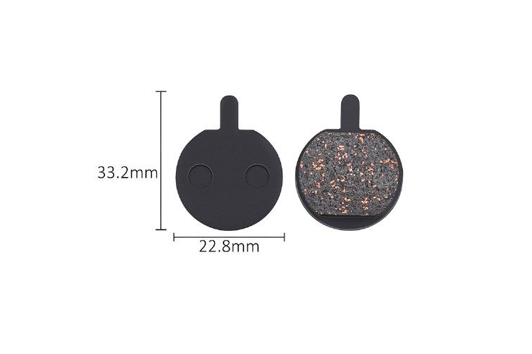 DT MTB YUVARLAK UZUN PİM FREN BALATASI MODEL 800