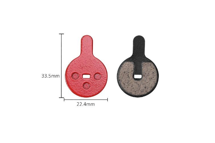 UMT MTB DİSK BALATA YUVARLAK ORTADAN DELİKLİ