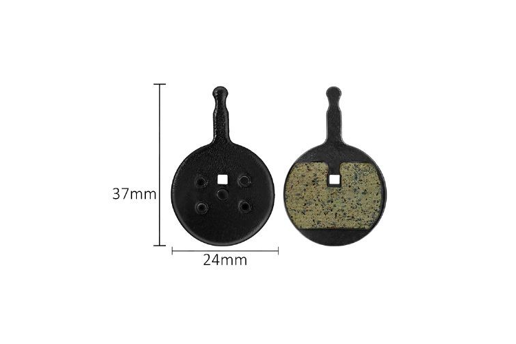 DT MTB YUVARLAK ORTADAN DELİKLİ BALATA MODEL 839