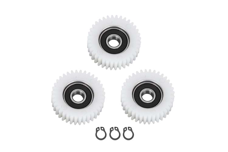 Bisiklet E- bike Motor Dişlisi - Plastik, 36T, 38mm Çap, 3lü