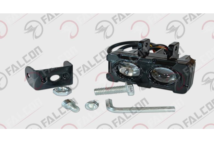 LED ÇİFTLİ SİS LAMBASI ÇAKARLI