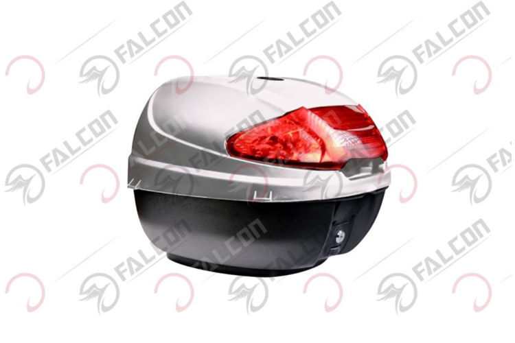 MOTOSİKLET ARKA ÇANTA 35 LT SIRT DAYAMALI BEYAZ