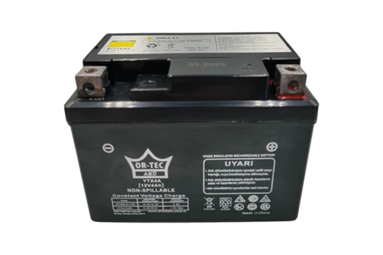 ORTEC 12 - 4 KISA AKÜ