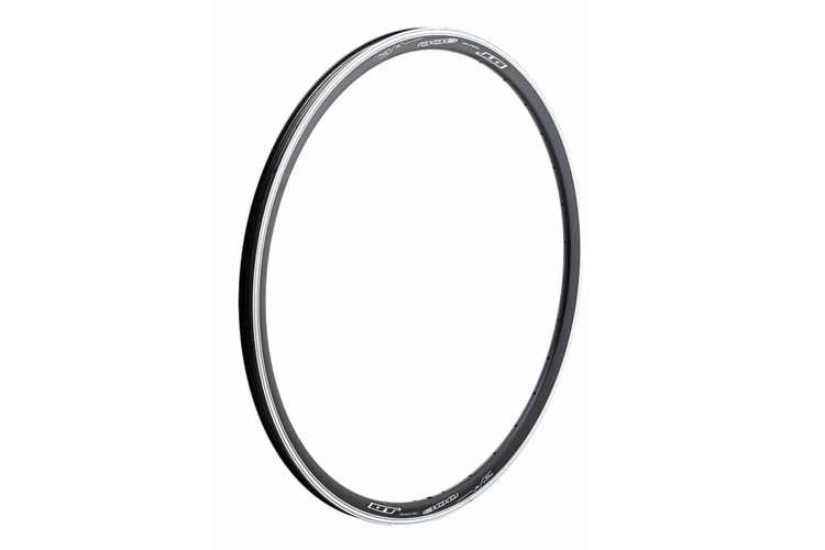 Jant Çemberi - 28/29, Çift Kat, 32 Delik, V-B, Alüminyum, Siyah