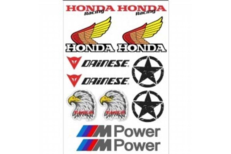 A4 STİCKER HONDA KLASİK