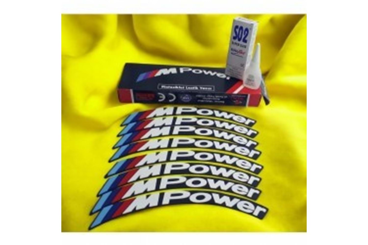 LASTİK KENAR YAZISI MPOWER