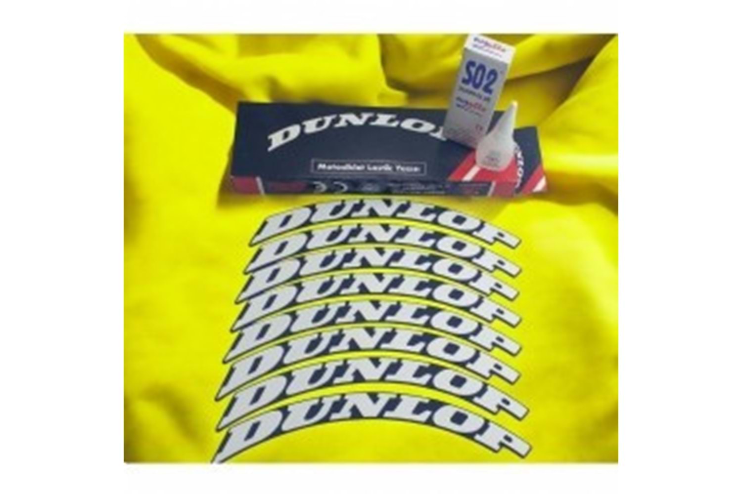 LASTİK KENAR YAZISI DUNLOP