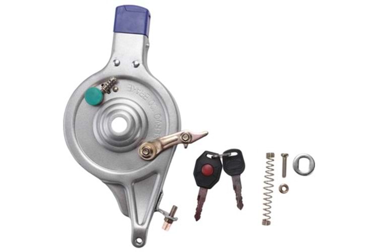 3X ELEKTRİKLİ BİSİKLET ARKA KAMPANA 100 (KİLİTLİ MODEL)