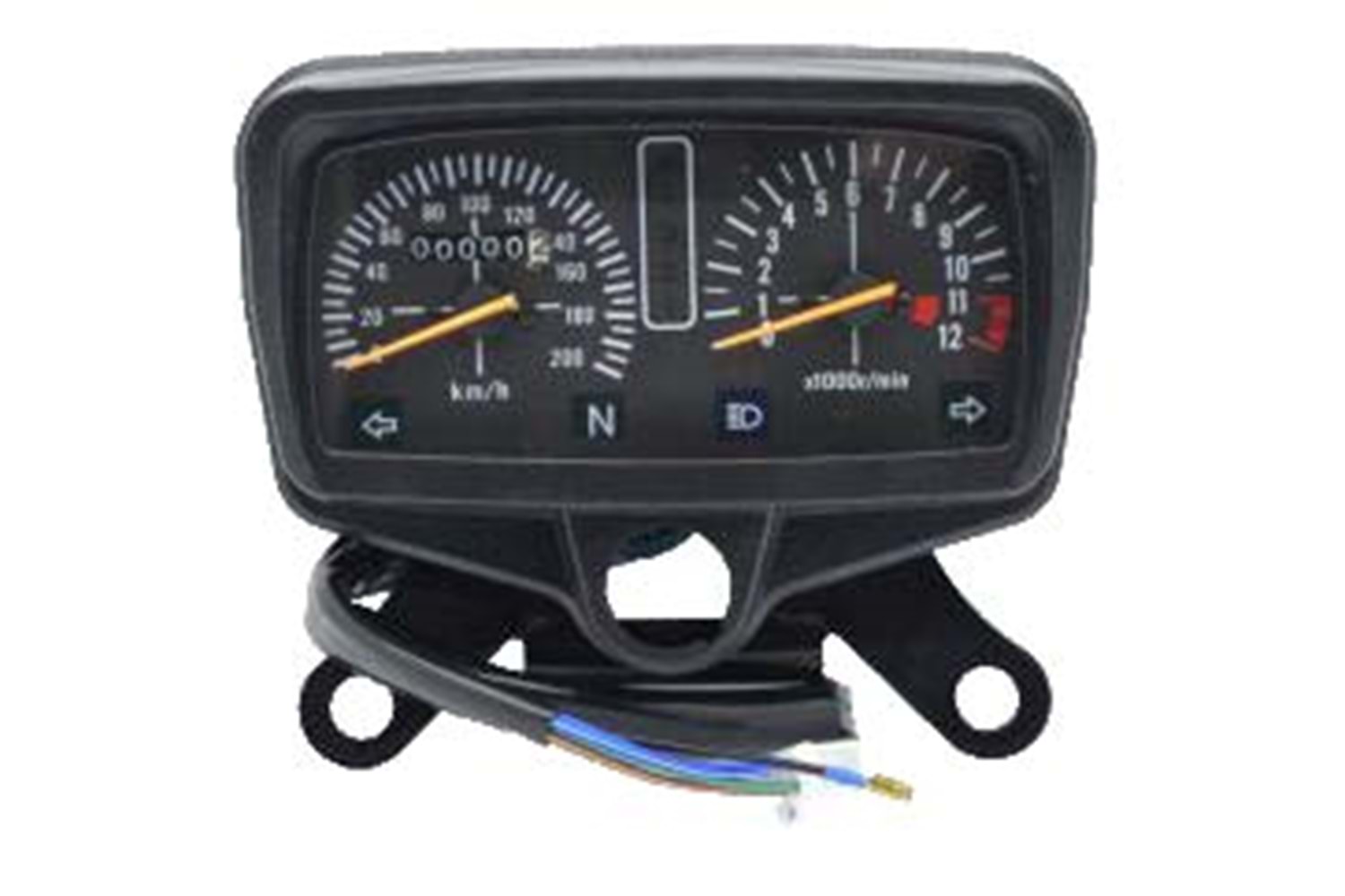 CG 125 KM SAATİ BRETTON MODELİ ÇİFT TEL