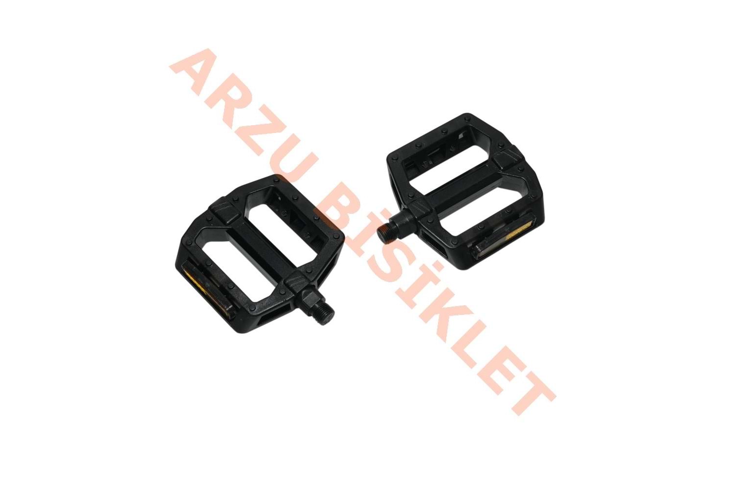 MTB PEDAL BİLYALI [ŞEFFAF] [110MM-100MM] - SİYAH