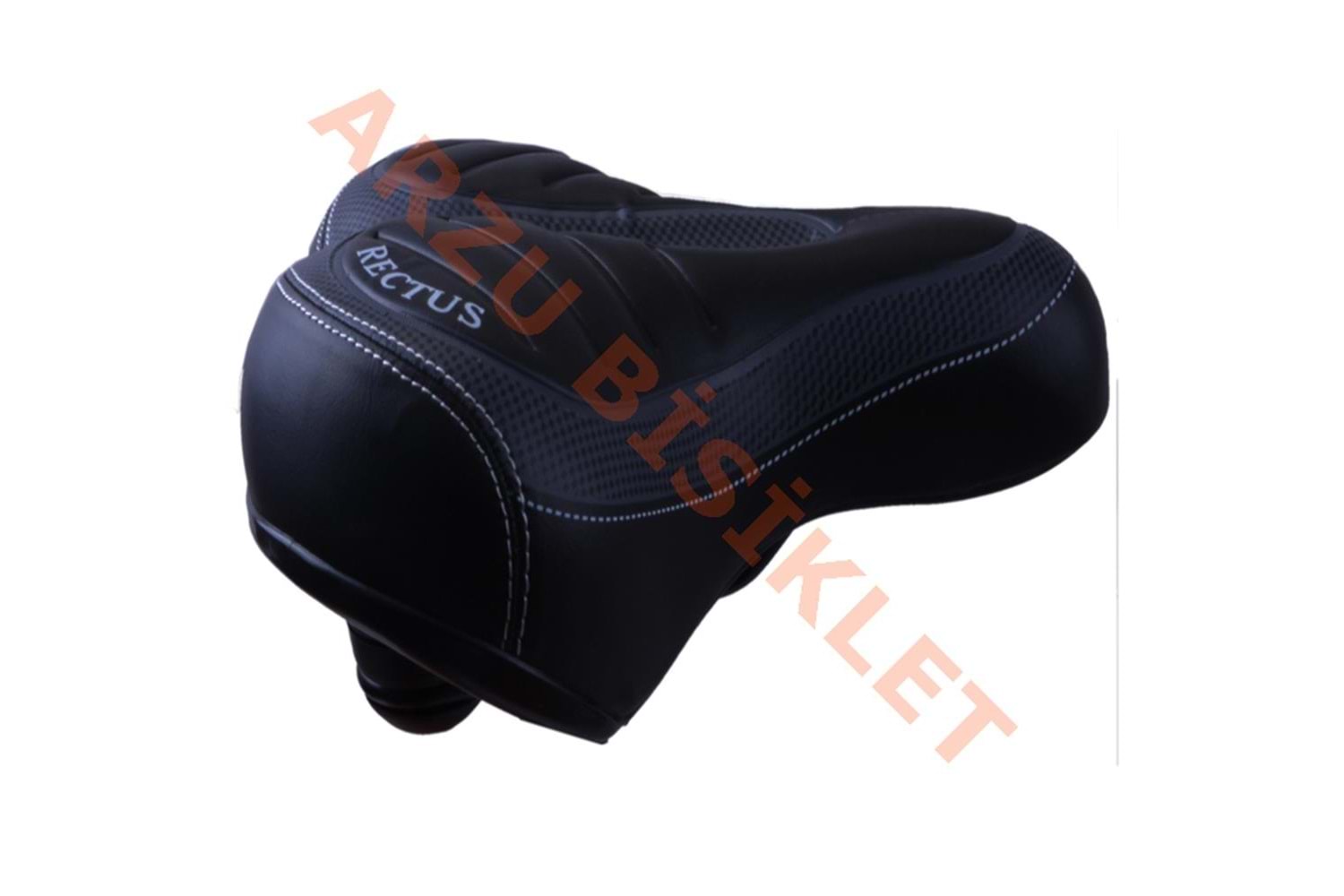 CITY BİKE SELE ELASTOMER YAYLI SİYAH [250 X 200] RECTUS