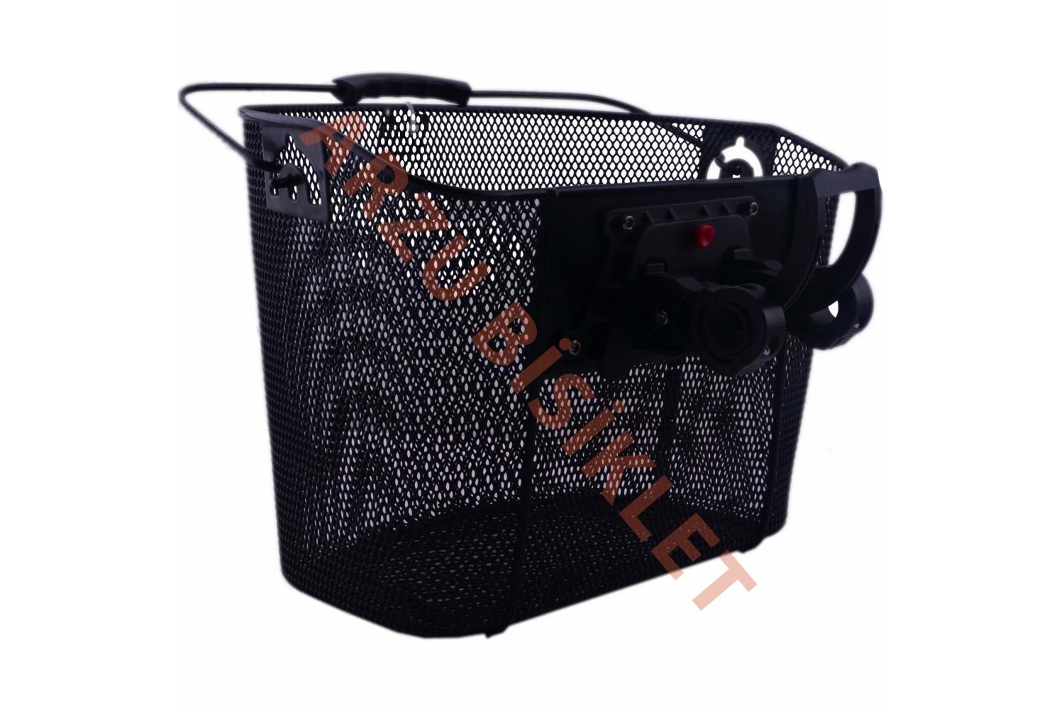 26 MTB ÖN SEPET DEMİR SİYAH [KIZAKLI]