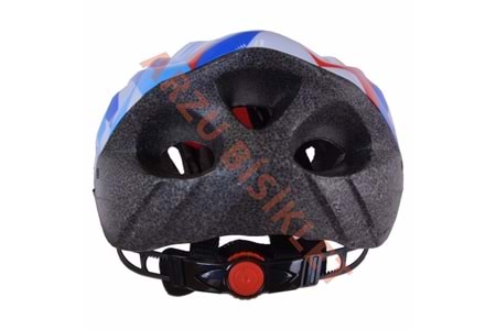 MONERO BİSİKLET KASKI BEYAZ / KIRMIZI M/L