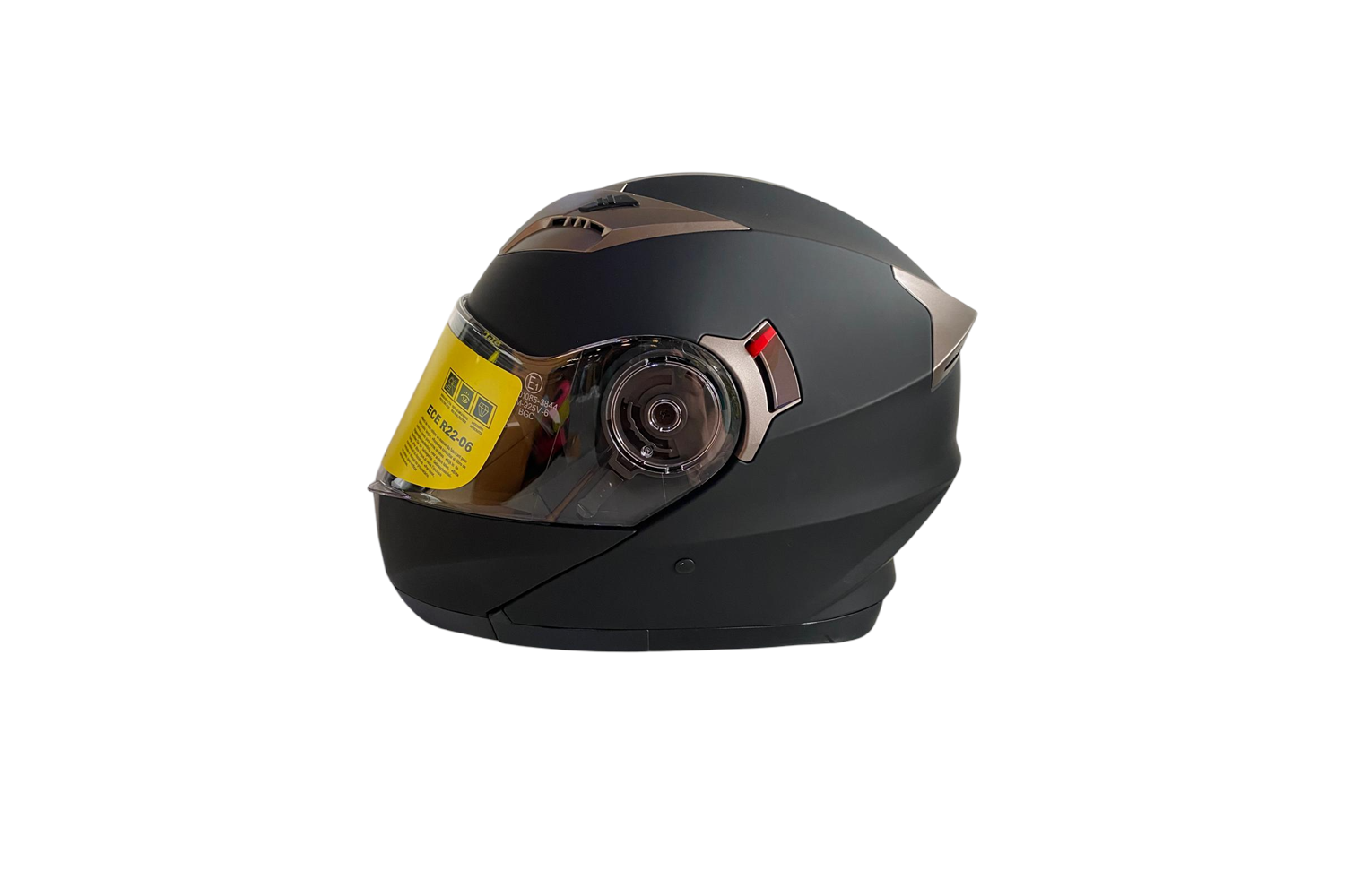 BGC KASK ÇENE AÇILIR MODEL MAT SİYAH
