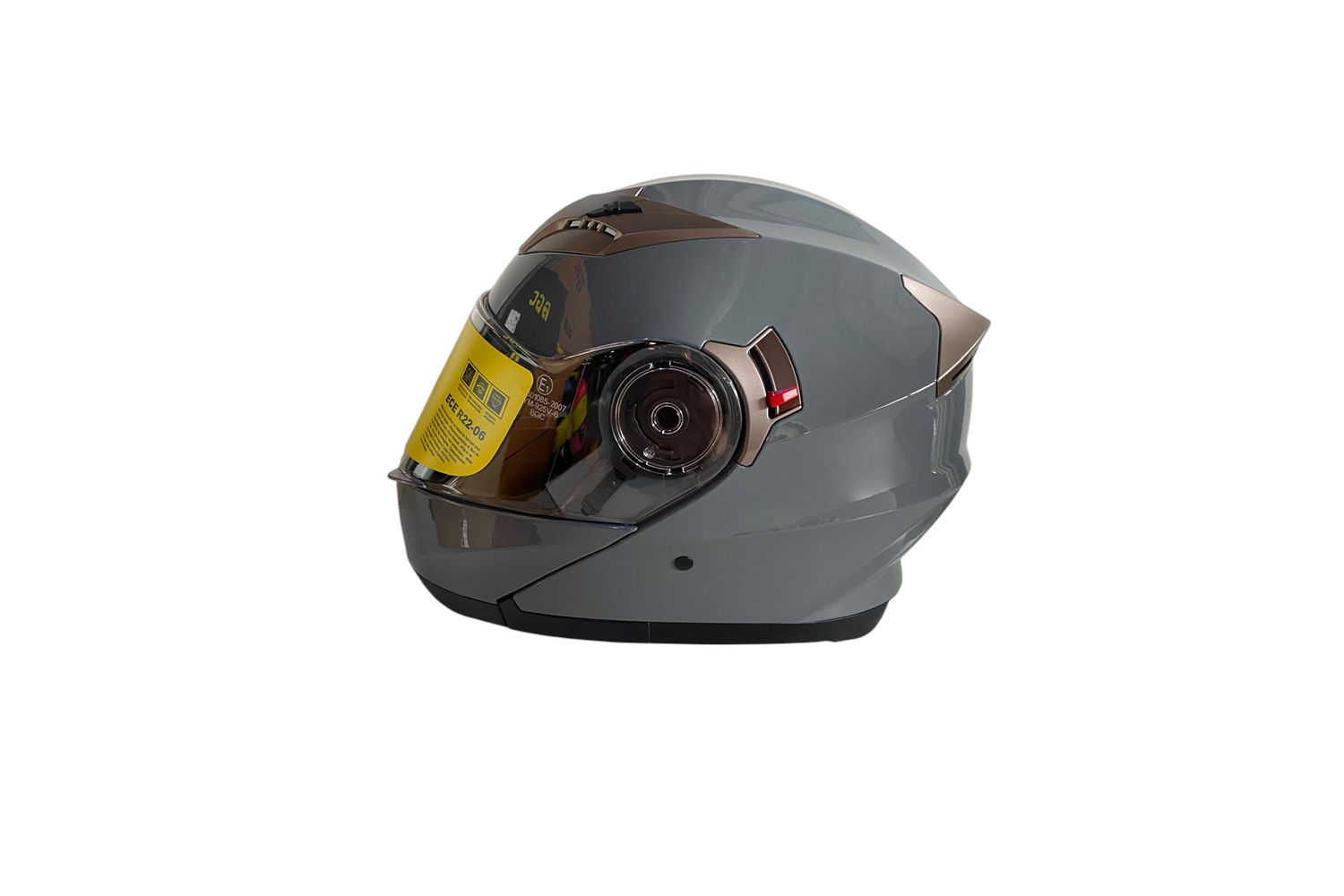 BGC KASK ÇENE AÇILIR MODEL NARDO GRİ