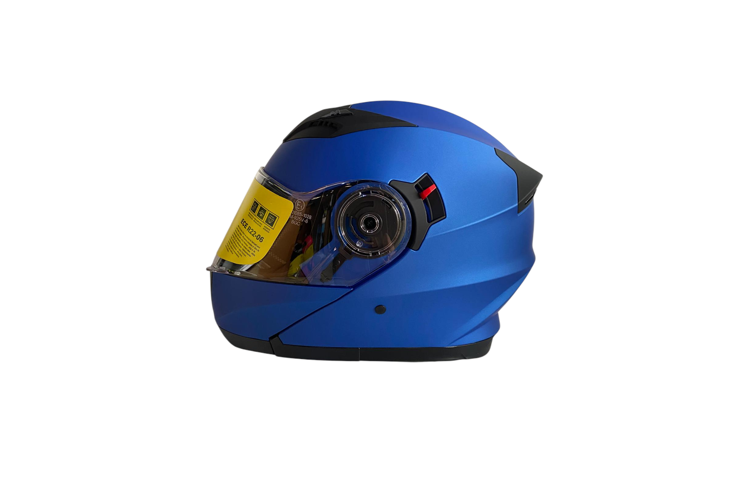 BGC KASK ÇENE AÇILIR MODEL MAT MAVİ