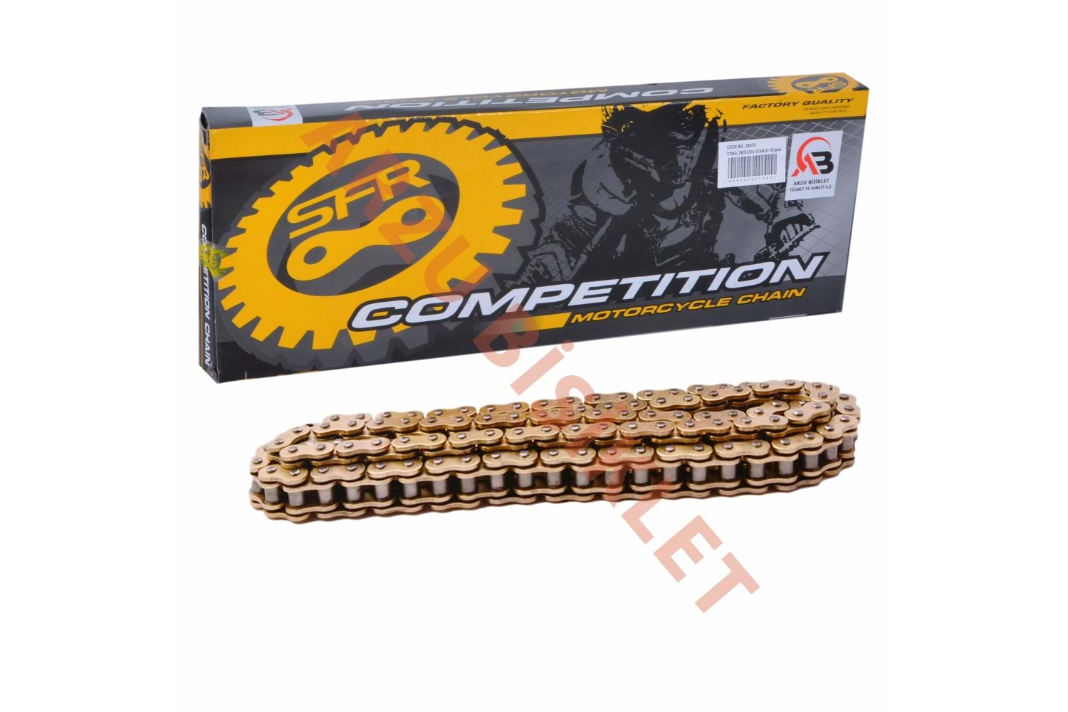 O RİNGLİ ZİNCİR [GOLD] [525H x 124L] SFR