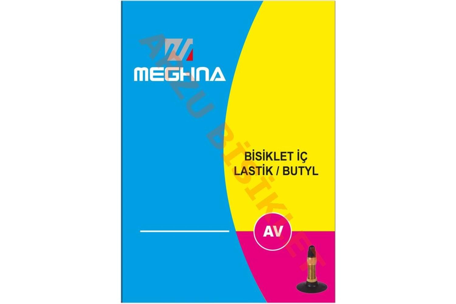 700 x 35/43 C A/V [48 mm] İÇ LASTİK BUTYL [KUTULU] - MEGHNA