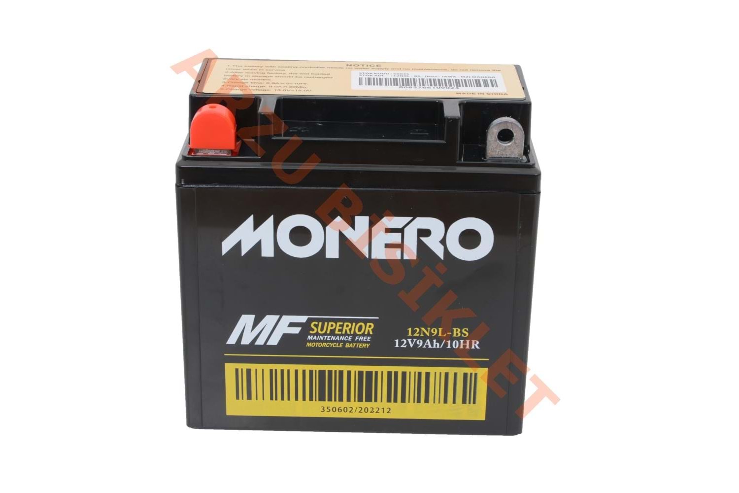 MONERO 12 - 9 DİK AKÜ