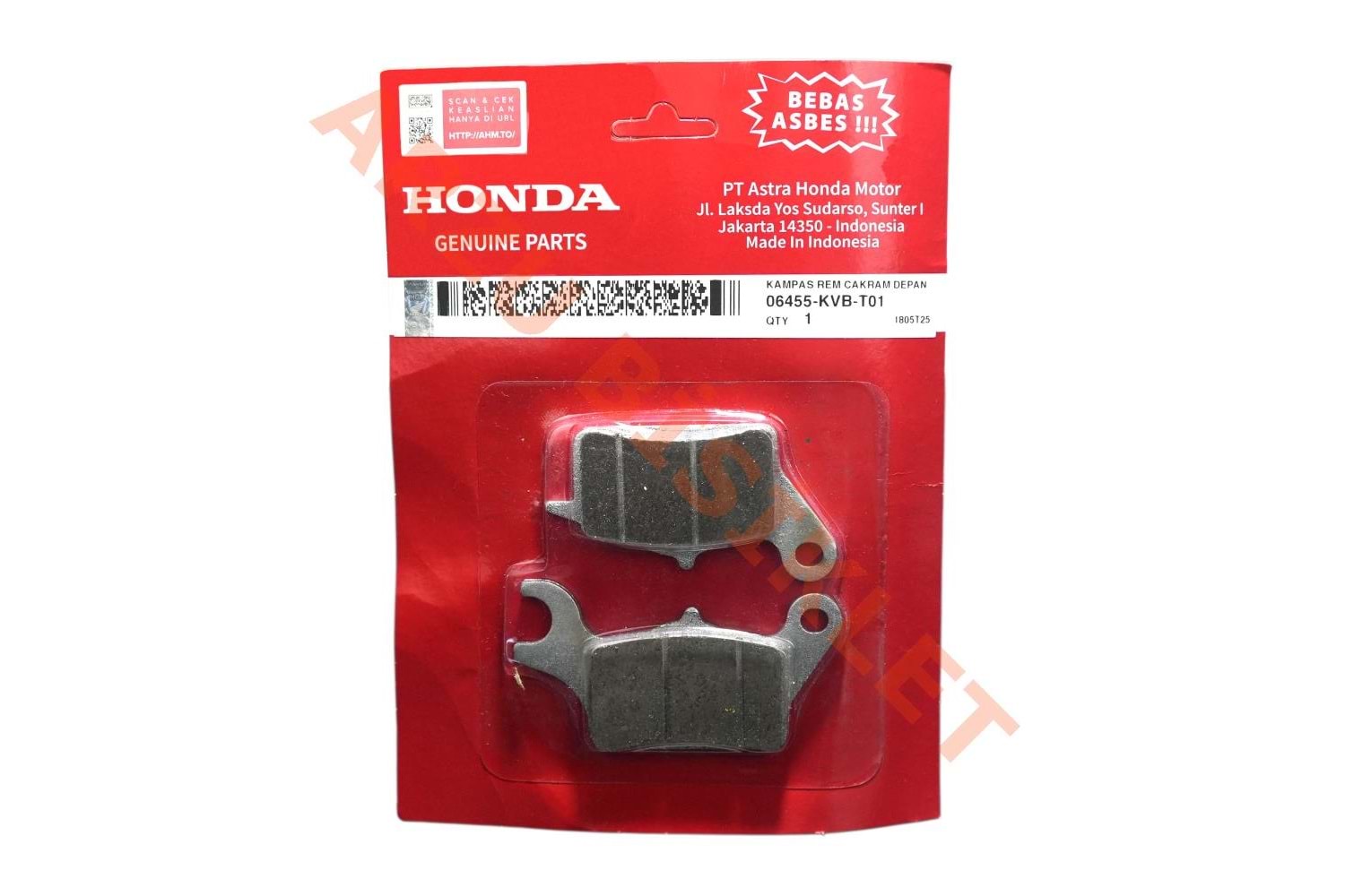 DİSK BALATA ÖN - HONDA DIO [ORİJİNAL]-[06455-KVB-T01]