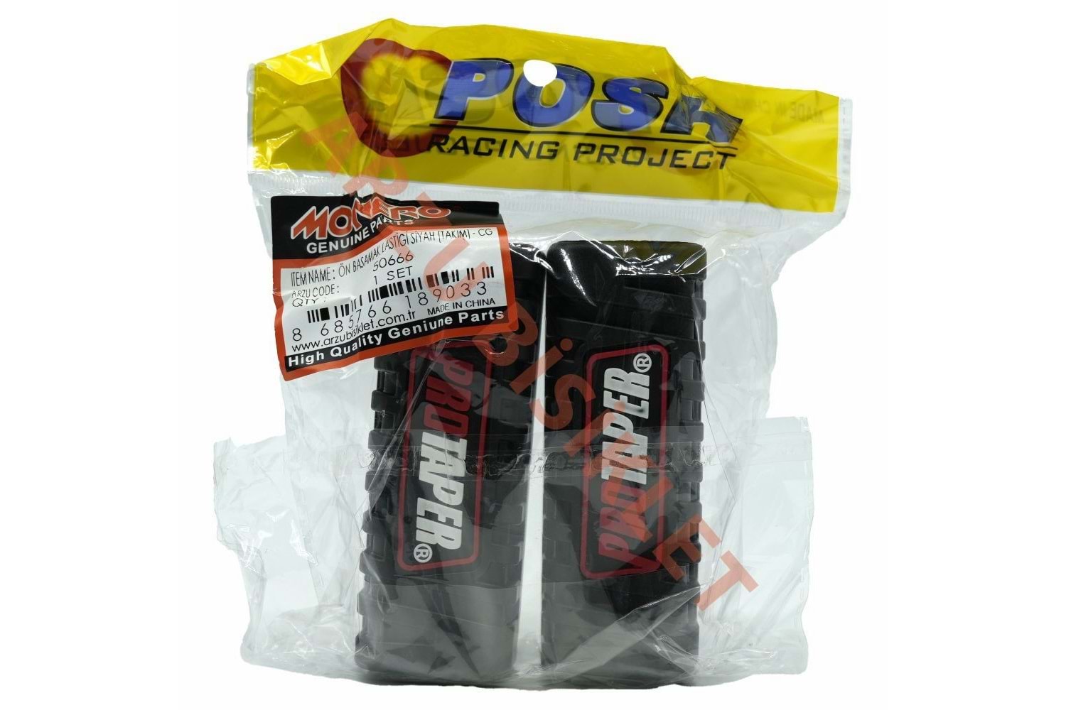 ÖN BASAMAK LASTİGİ SİYAH [TAKIM] PROTAPER- CG