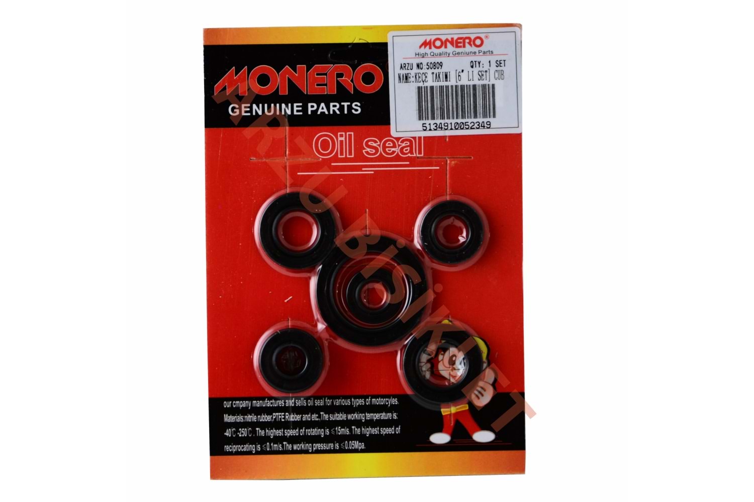 MONERO CUB 100 KEÇE TK