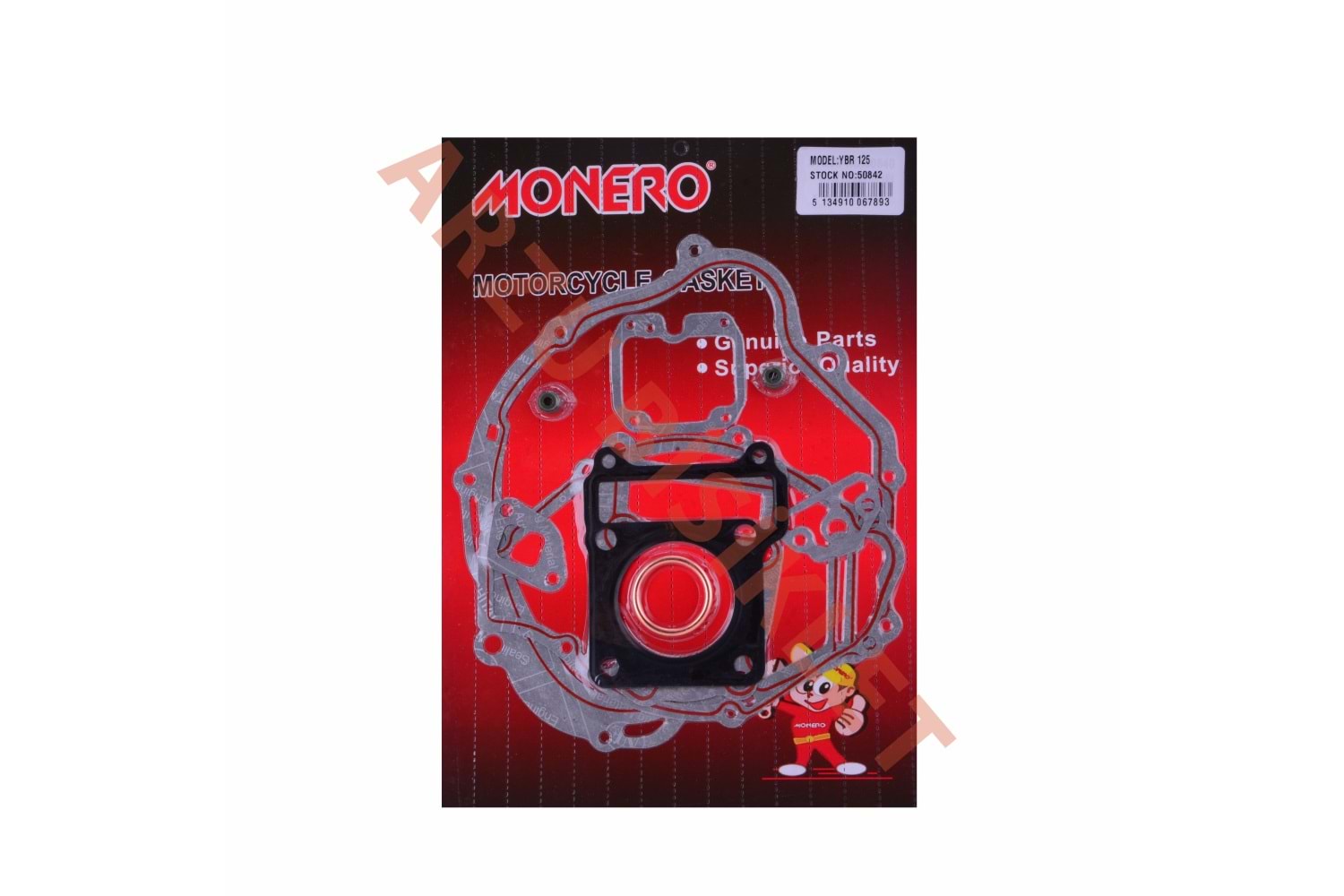 MONERO YBR 125 CONTA TAKIMI