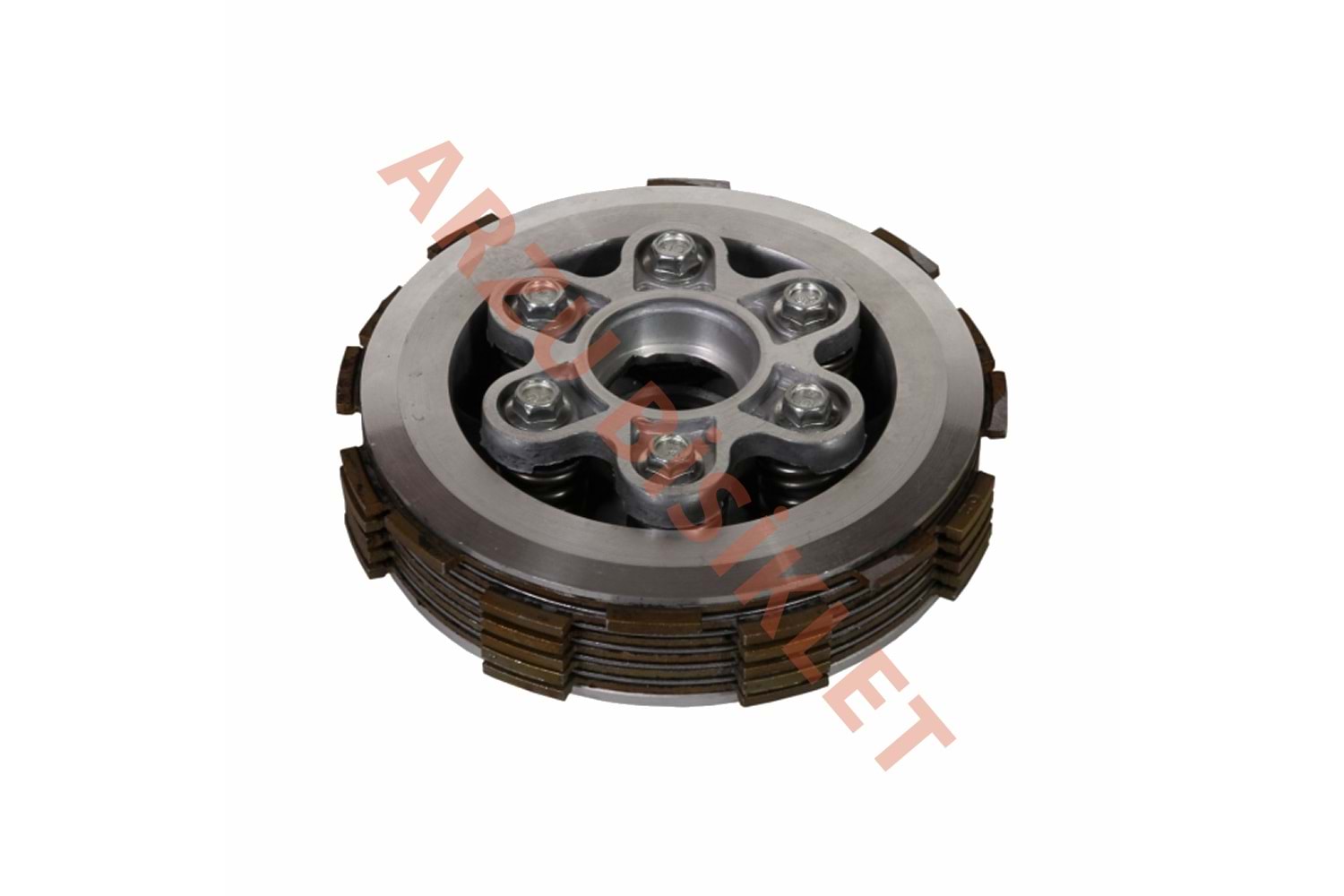 DEBRİYAJ GÖBEK KOMPLE 6 YILDIZ [6 BALATALI] CG