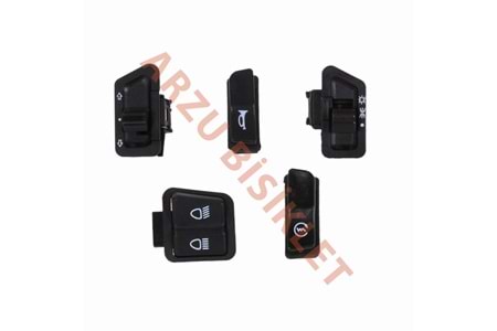 MONERO SCT 125 DÜĞME SETİ 5 Lİ