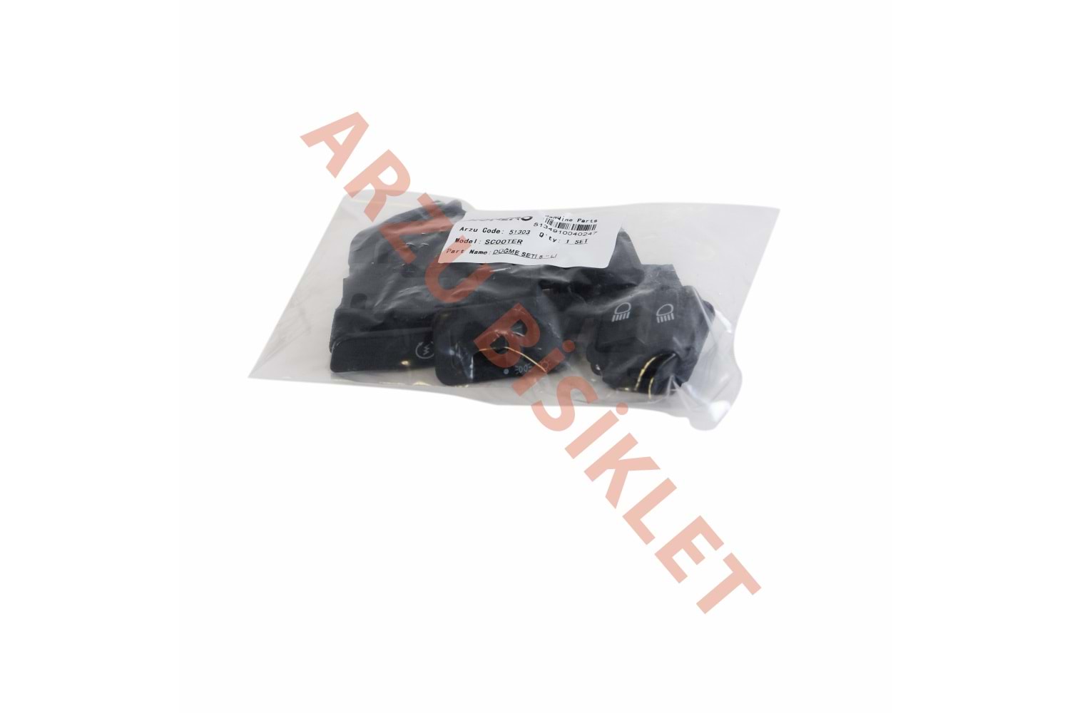 MONERO SCT 125 DÜĞME SETİ 5 Lİ