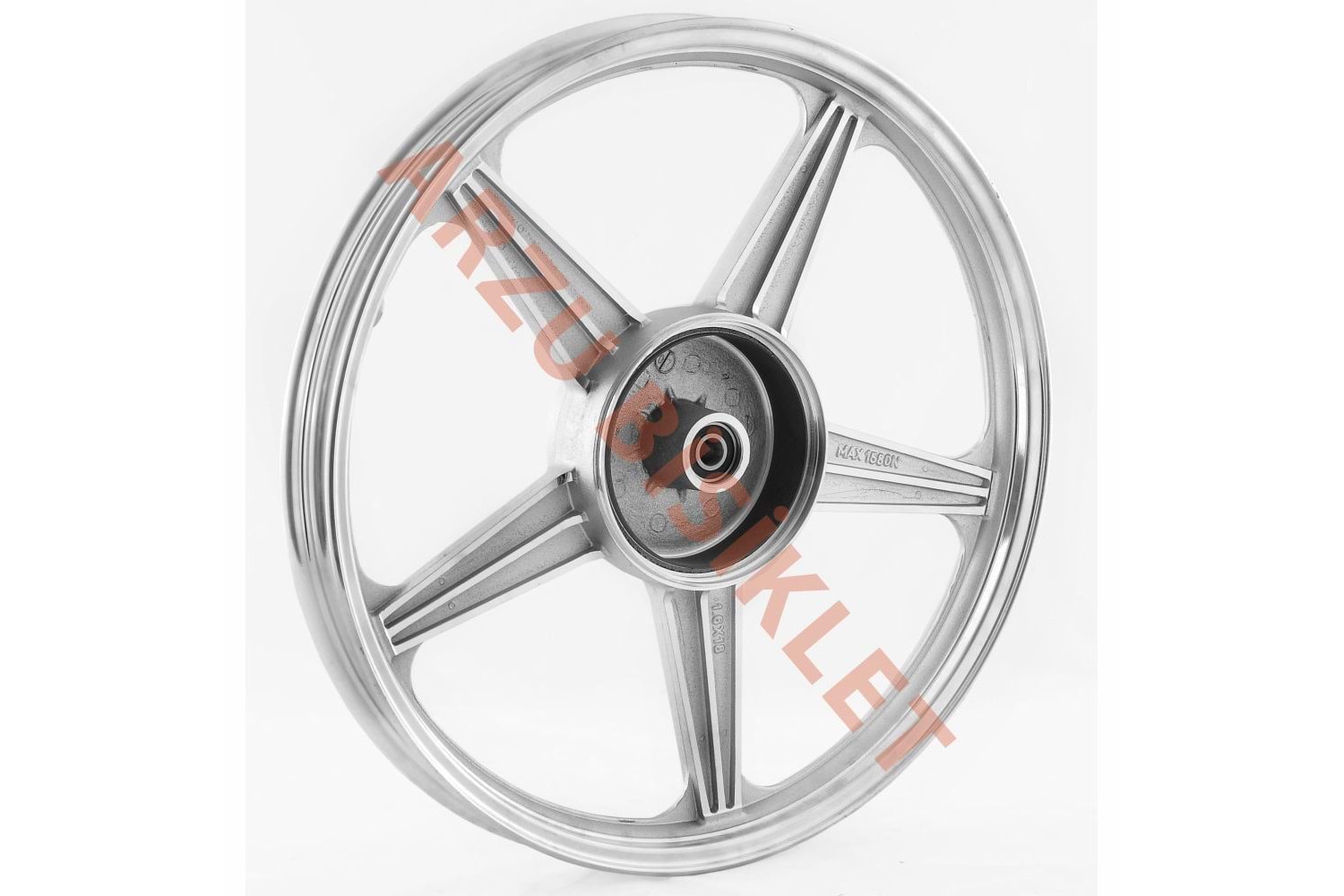 ARKA JANT ALÜMİNYUM [1.85 * 18] BÜYÜK BALATA KAMPANASIZ - KAPLİN LASTİKLİ CG [OEM KALİTE]