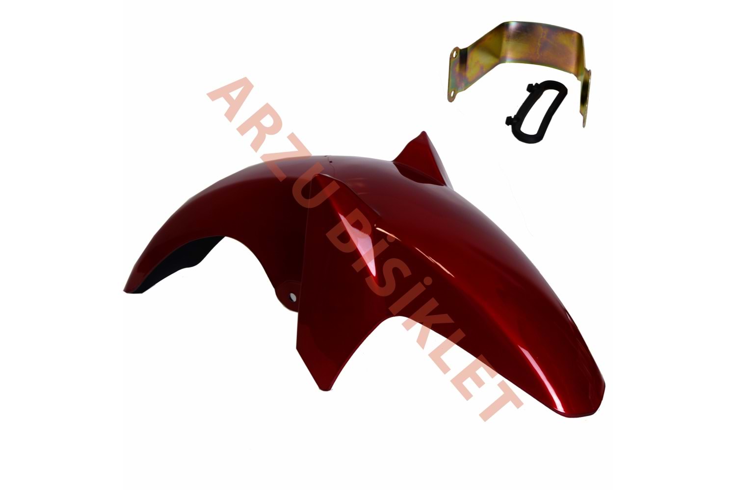 SWAN YBR 125 ESD ÖN ÇAMURLUK KIRMIZI