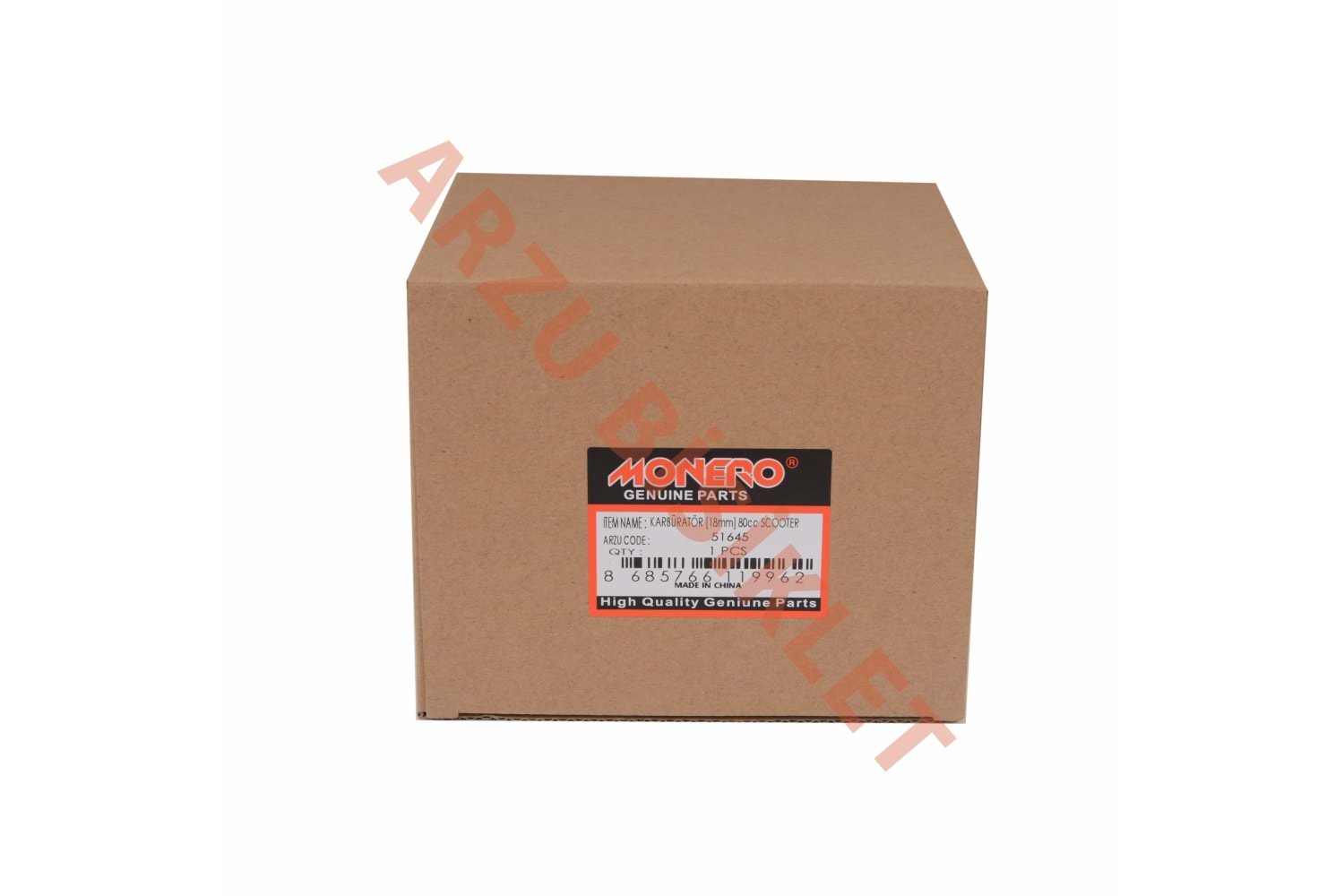 MONERO SCT 80 KARBÜRATÖR SAC KAPAKLI