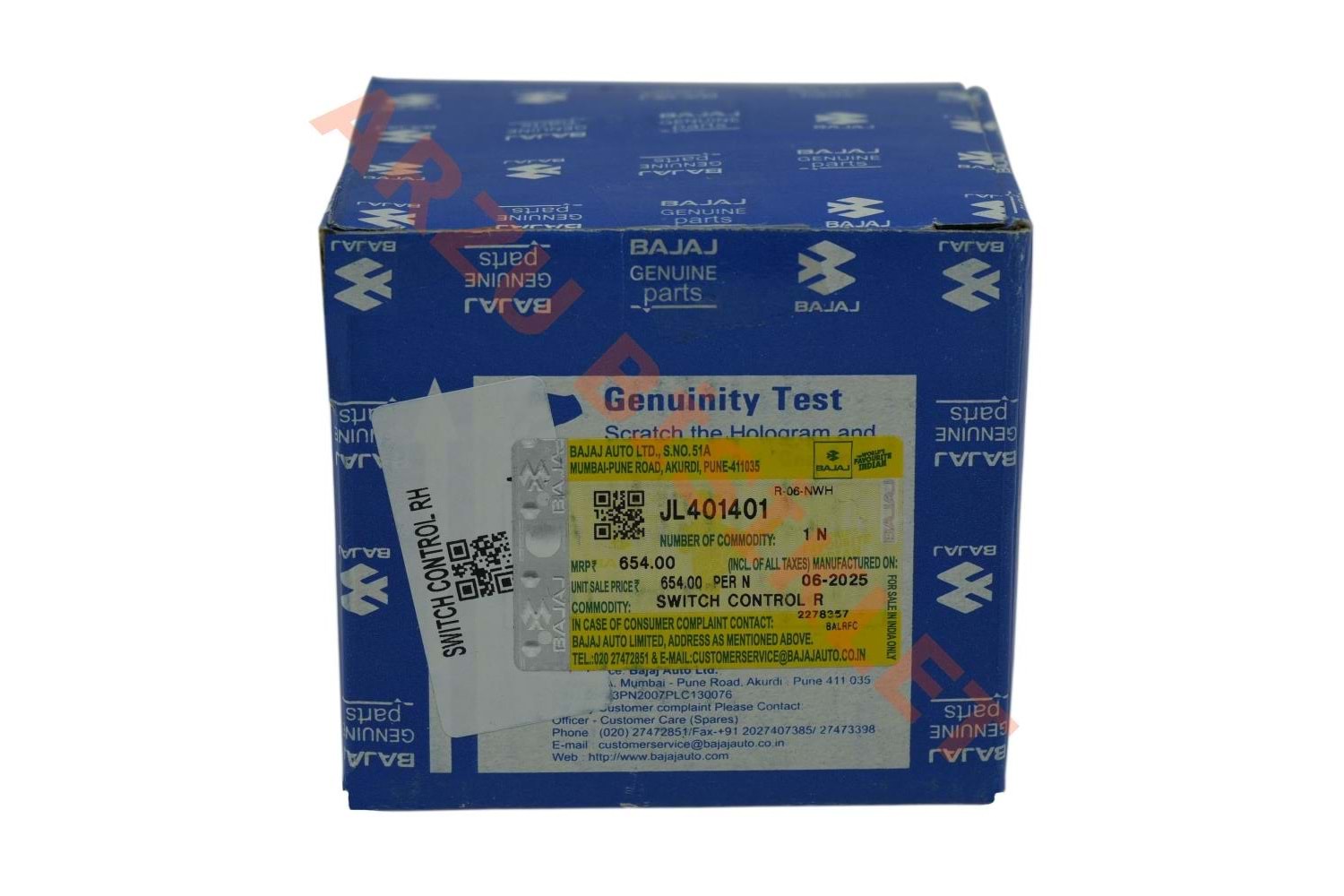 SAĞ KUMANDA BAJAJ PULSAR NS 200 [ORJİNAL]-[JL401405]